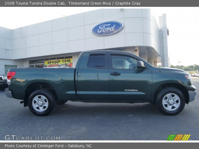 2008 Toyota Tundra Double Cab in Timberland Green Mica