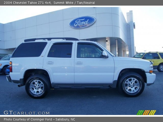 2004 Chevrolet Tahoe Z71 4x4 in Summit White