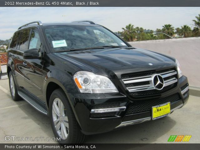 2012 Mercedes-Benz GL 450 4Matic in Black