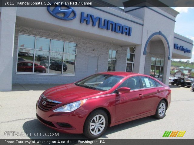 2011 Hyundai Sonata GLS in Venetian Red
