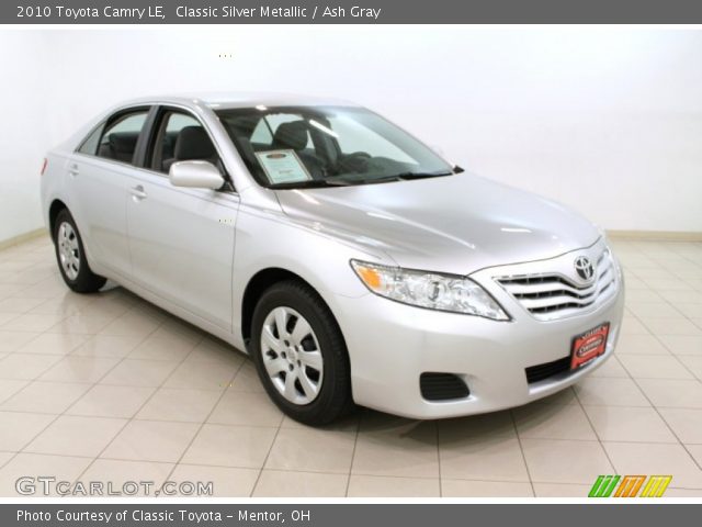 2010 Toyota Camry LE in Classic Silver Metallic