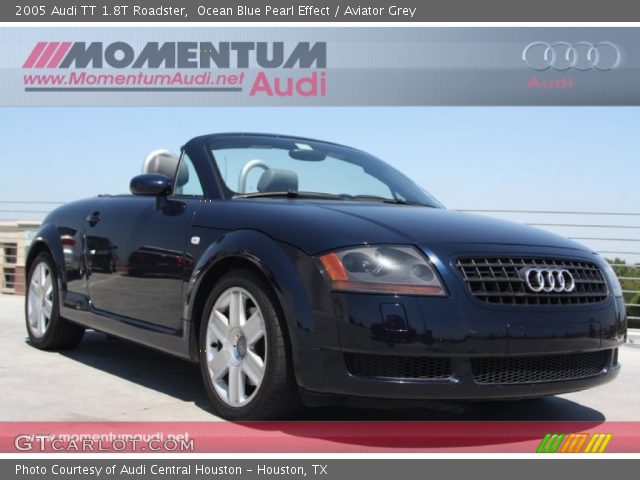 2005 Audi TT 1.8T Roadster in Ocean Blue Pearl Effect