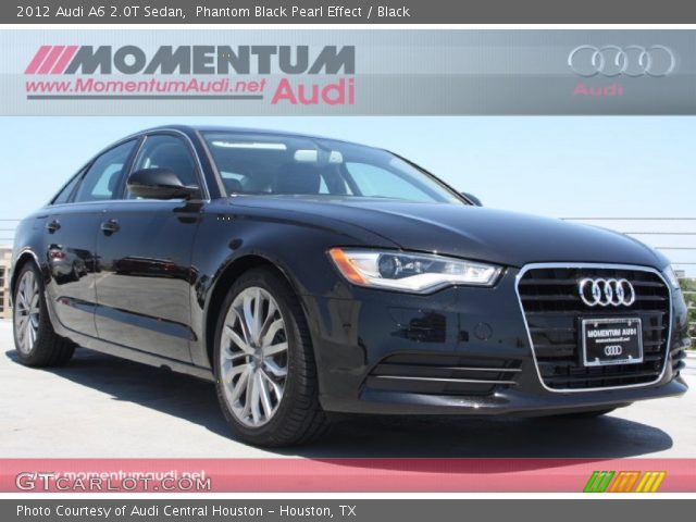 2012 Audi A6 2.0T Sedan in Phantom Black Pearl Effect