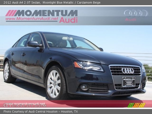 2012 Audi A4 2.0T Sedan in Moonlight Blue Metallic