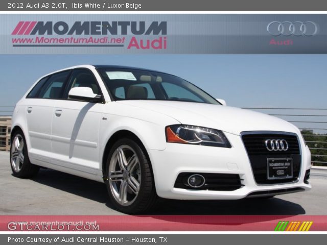 2012 Audi A3 2.0T in Ibis White