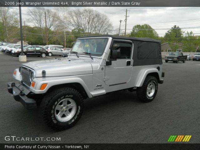 2006 Jeep Wrangler Unlimited 4x4 in Bright Silver Metallic