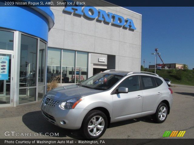 2009 Nissan Rogue SL AWD in Silver Ice