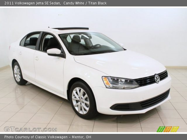 2011 Volkswagen Jetta SE Sedan in Candy White