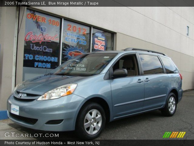 2006 Toyota Sienna LE in Blue Mirage Metallic