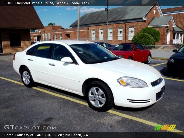 2007 Chevrolet Impala Police in White