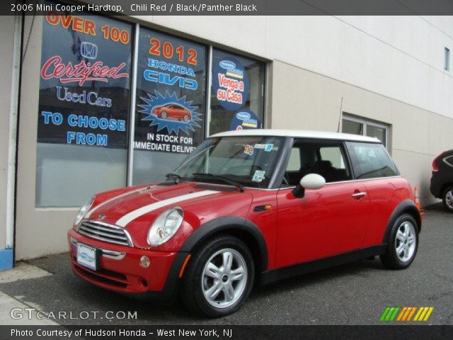 2006 Mini Cooper Hardtop in Chili Red