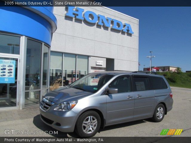 2005 Honda Odyssey EX-L in Slate Green Metallic