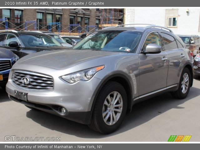 2010 Infiniti FX 35 AWD in Platinum Graphite