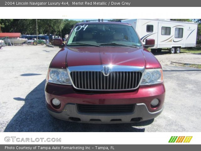 2004 Lincoln Navigator Luxury 4x4 in Merlot Red Metallic