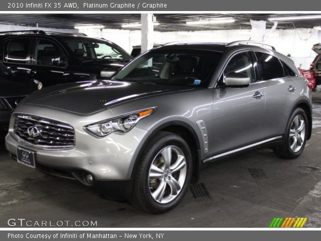 2010 Infiniti FX 35 AWD in Platinum Graphite