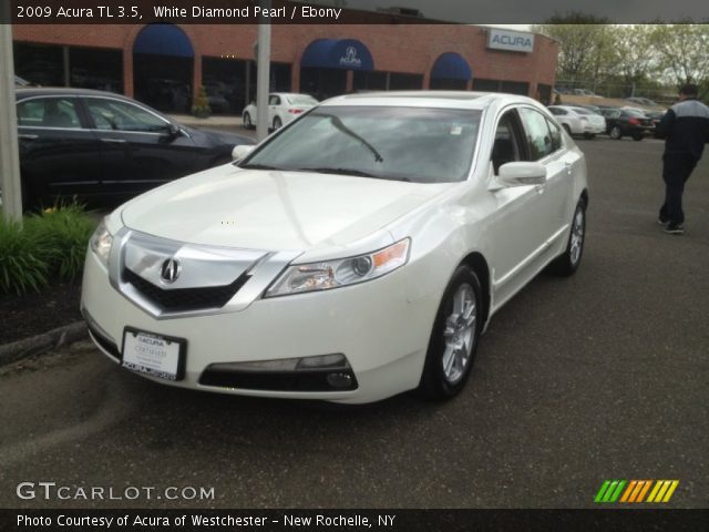 2009 Acura TL 3.5 in White Diamond Pearl