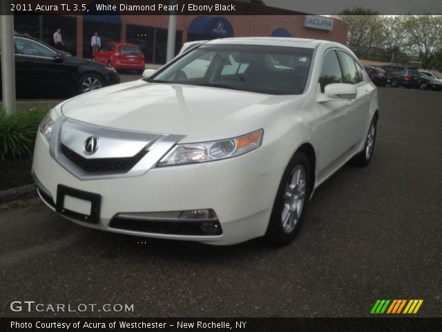 2011 Acura TL 3.5 in White Diamond Pearl