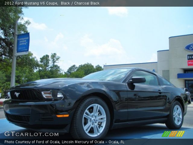 2012 Ford Mustang V6 Coupe in Black