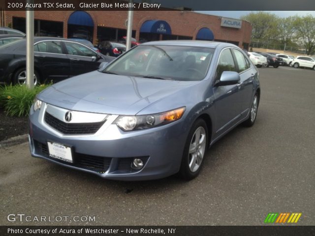 2009 Acura TSX Sedan in Glacier Blue Metallic