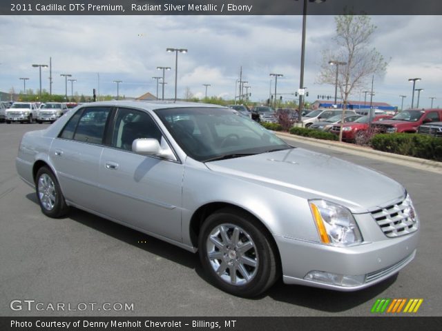 2011 Cadillac DTS Premium in Radiant Silver Metallic