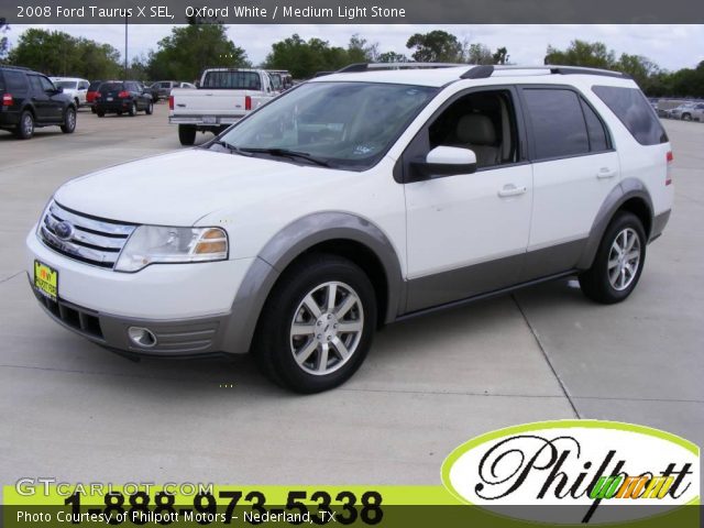 2008 Ford Taurus X SEL in Oxford White