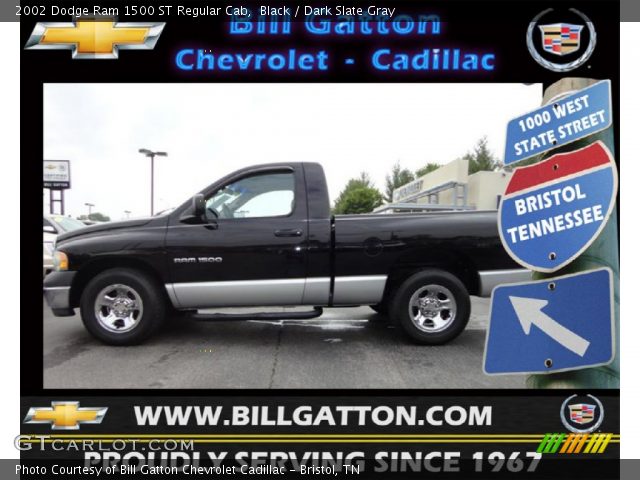 2002 Dodge Ram 1500 ST Regular Cab in Black