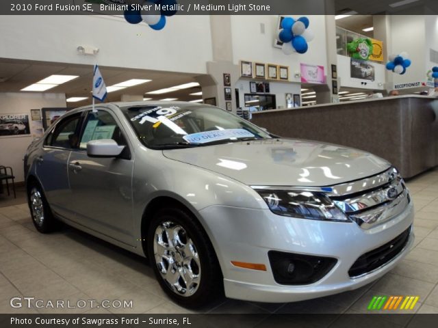 2010 Ford Fusion SE in Brilliant Silver Metallic