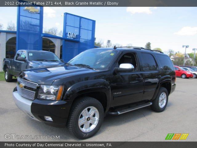 2012 Chevrolet Tahoe Z71 4x4 in Black Granite Metallic
