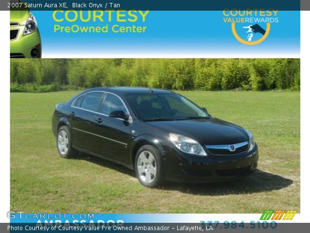 2007 Saturn Aura XE in Black Onyx