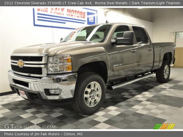 2012 Chevrolet Silverado 3500HD LT Crew Cab 4x4 in Mocha Steel Metallic