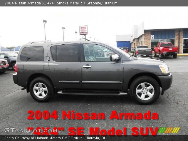 2004 Nissan Armada SE 4x4 in Smoke Metallic