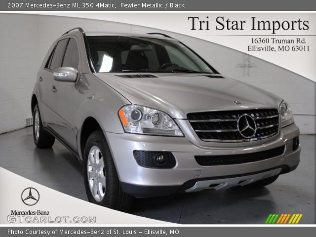 2007 Mercedes-Benz ML 350 4Matic in Pewter Metallic