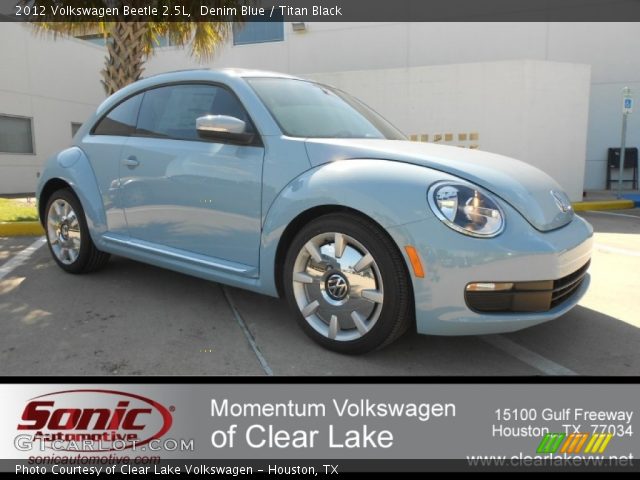 2012 Volkswagen Beetle 2.5L in Denim Blue