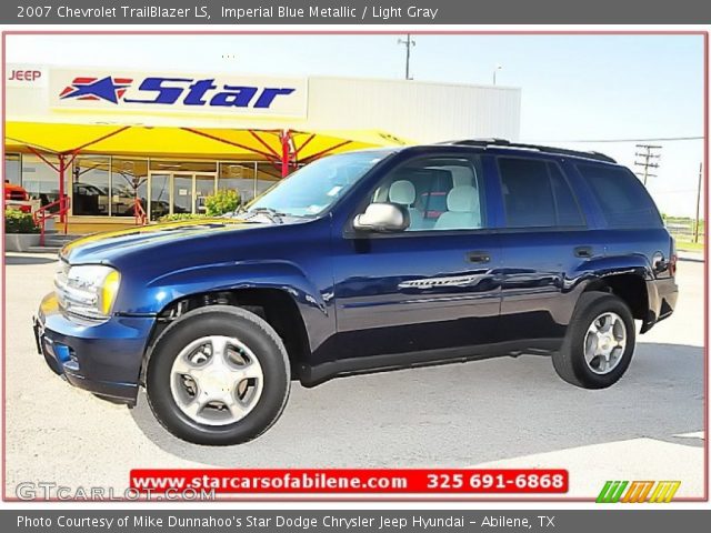 2007 Chevrolet TrailBlazer LS in Imperial Blue Metallic