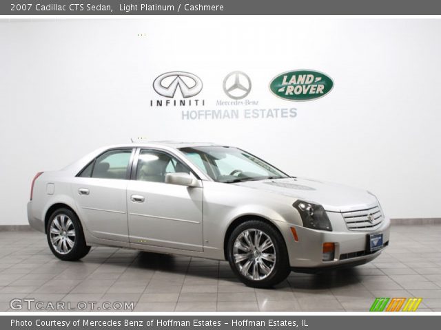 2007 Cadillac CTS Sedan in Light Platinum