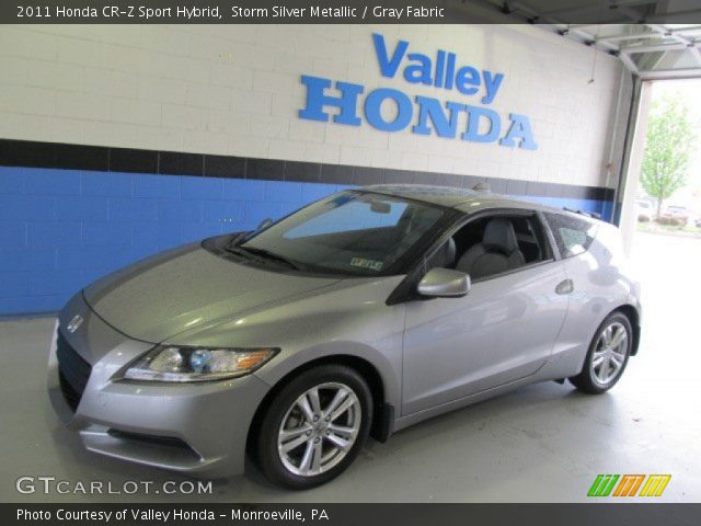 2011 Honda CR-Z Sport Hybrid in Storm Silver Metallic