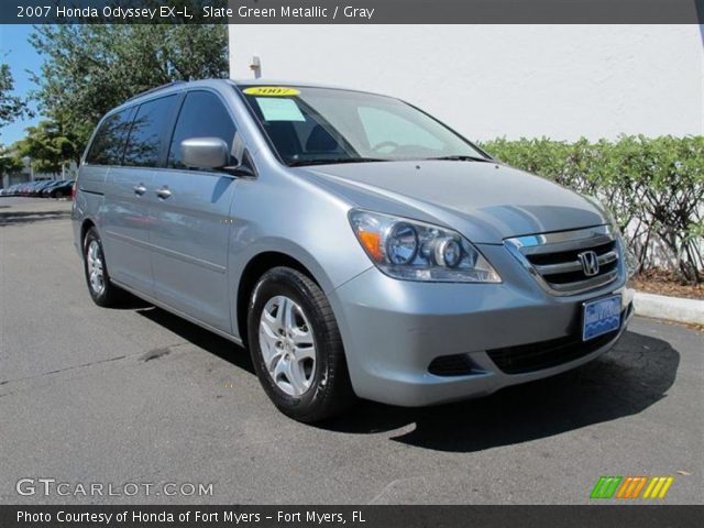 2007 Honda Odyssey EX-L in Slate Green Metallic