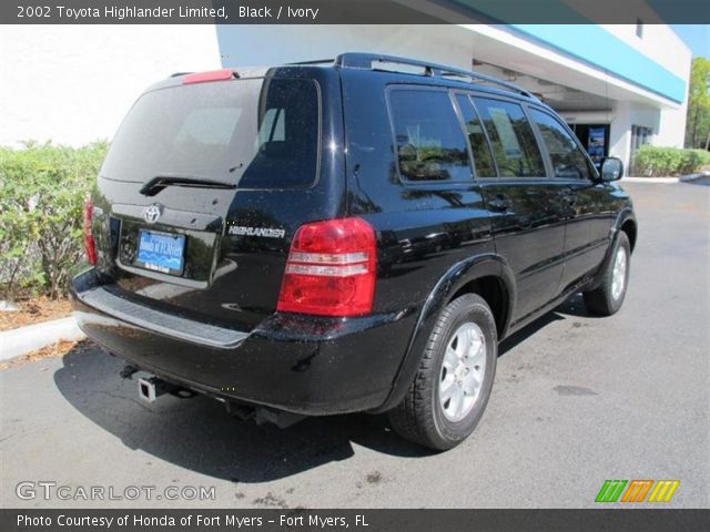 2002 Toyota Highlander Limited in Black