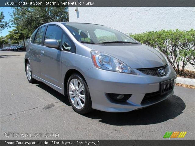 Storm silver metallic honda fit #3