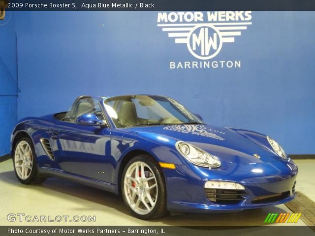 2009 Porsche Boxster S in Aqua Blue Metallic