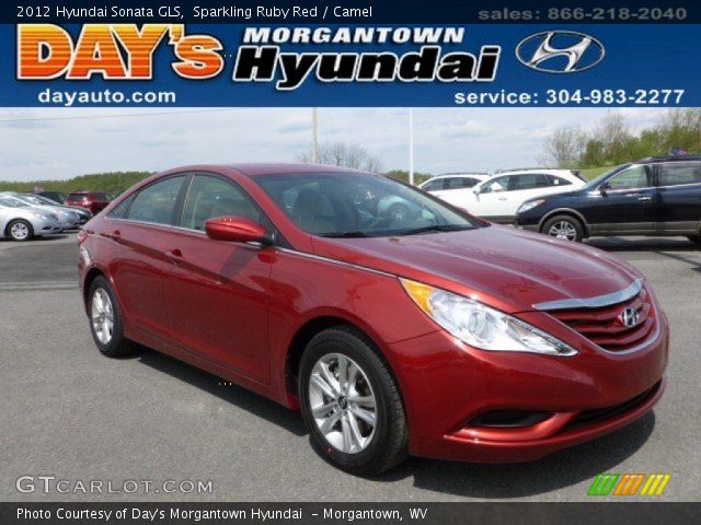 2012 Hyundai Sonata GLS in Sparkling Ruby Red