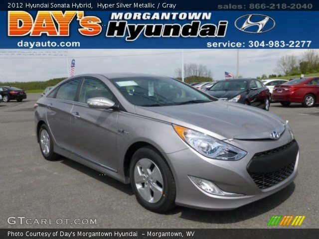 2012 Hyundai Sonata Hybrid in Hyper Silver Metallic