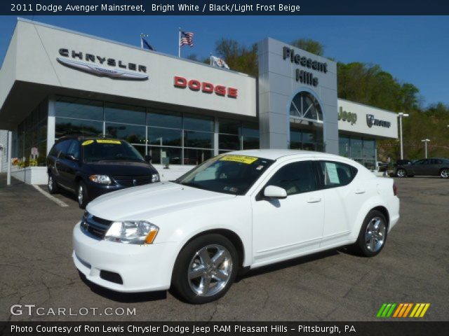 2011 Dodge Avenger Mainstreet in Bright White
