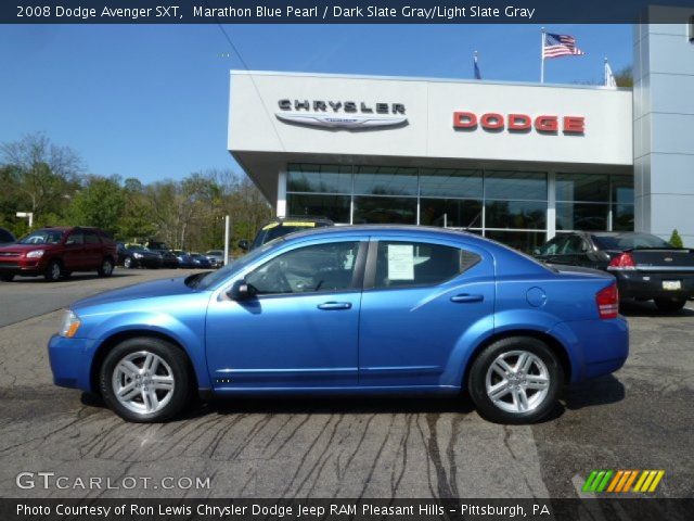 2008 Dodge Avenger SXT in Marathon Blue Pearl