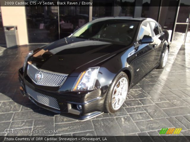 2009 Cadillac CTS -V Sedan in Black Raven