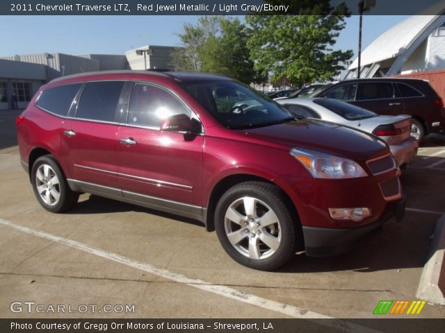 2011 Chevrolet Traverse LTZ in Red Jewel Metallic