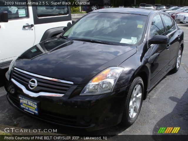 2009 Nissan Altima 2.5 S in Super Black