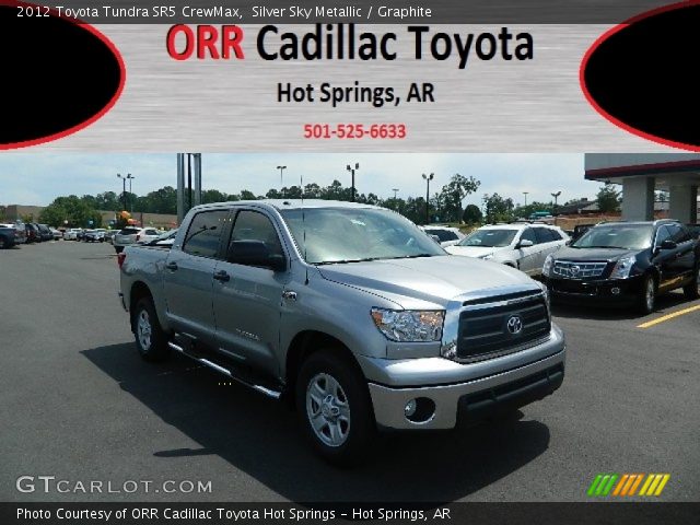 2012 Toyota Tundra SR5 CrewMax in Silver Sky Metallic