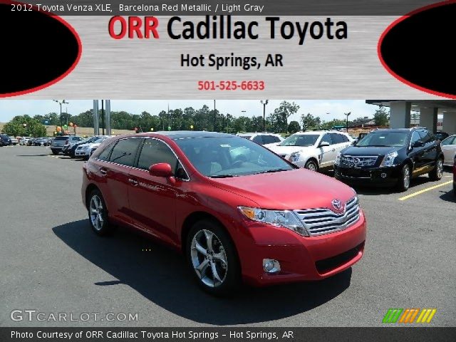 2012 Toyota Venza XLE in Barcelona Red Metallic
