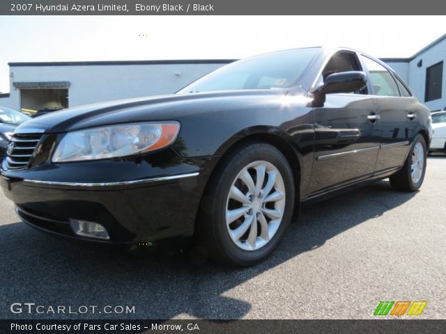 2007 Hyundai Azera Limited in Ebony Black